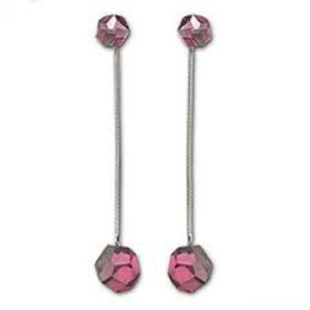New Authentic Swarovski Meteorite Dangle Drop Earrings.